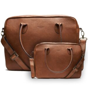 Laptop Case - Buffalo Leather (Unisex)(Woodstock)